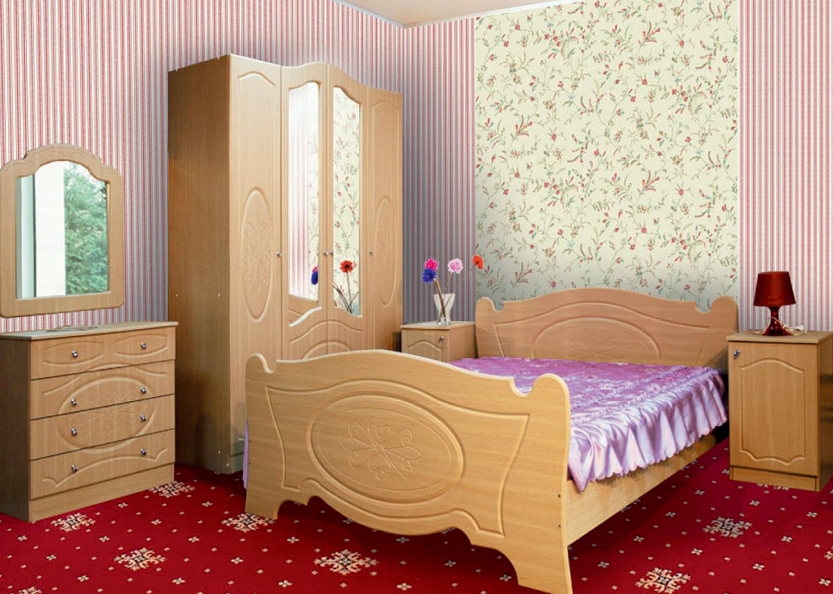 Мебель для спальни Азалия 1 купить г.Орел г.Курск г.Брянск