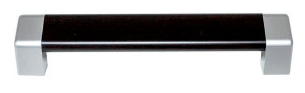 Ручка скоба С-16 128 мм, металлик, хром